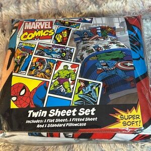 MARVEL twin sheets set